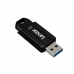 Lexar LJDS080032G-BNBNG JumpDrive S80 32 GB USB 3.1, 130 Mbps Read Speed Pen Drive - Black