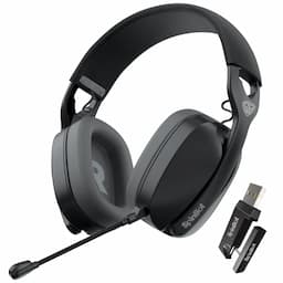 SpinBot Ranger HX500 Tri-Mode Wireless Gaming Headphones, 28ms Low-Latency, 2.4GHz Bluetooth & Wired Gaming Headset