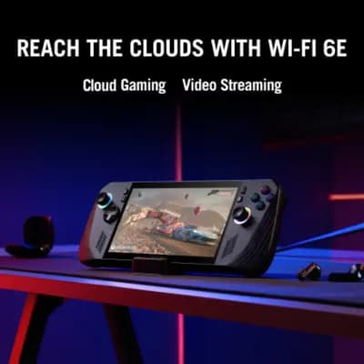 ASUS RC72LA-NH021W ROG Ally Handheld Gaming Console 17.78cm (7), AMD Ryzen Z1 Extreme Processor, 24GB RAM, 1TB SSD Storage, Windows 11 Home, Black